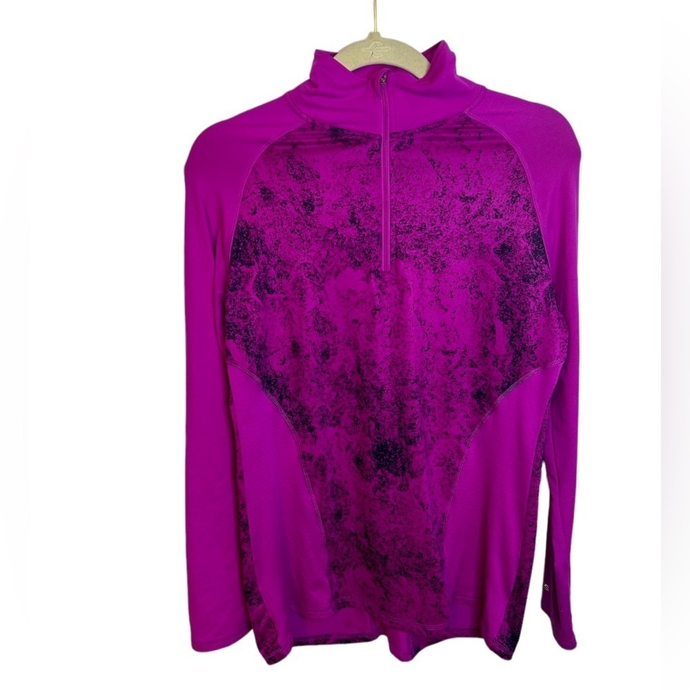 C9 BY CHAMPION WOMENS QUARTER ZIP WORKOUT TOP